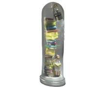 dijiusidy Reader Night Bookshelf Multifunctional Lamp Compact and Creative Multifunctional Reading Ornament Ideal - Perfect Home, Style B