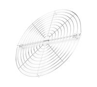 dijiusidy Round Foldable Stackable Cooling Rack To Bake Pizza Cookies Bread With Sturdy Carbon Steel And Even Barbecuing Carbon Steel Rack Cookie Sheet Pan Jelly Roll Pan