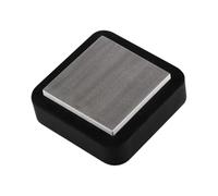 dijiusidy Rubber Block Anvil Steel Bench Block Jewelers Tool Significantly Reduces Noise Impact Control Diminishes Vibration Hammering Steel Bench Flat Anvil Jewelers Tool