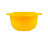 dijiusidy Silicone Reusable Leakproof Nonstick Wax Melting Pot Liner With Scales Hair Removal And Home MaterialThe Is Made Of Silicone 30ml Wax Melt Warmer Pot Liner For Hair Removal, Yellow, 14x7cm