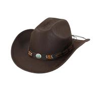 dijiusidy Unique Western Cowboy Hat Adults Women Men Jazz Hat Lightweight Fun Summer Party Supply Gift Option Stylish Is Suitable For Various Occasions Cowboy Makes Gift Option For