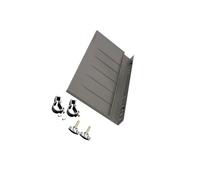 dijiusidy User Friendly Easel Tray Shelf Detachable Easy to Install Painting Accessories for Artists On Go Allowing to Place Painting Tools Within Tray for Easy Access During, Grey, 33.5x15x2cm