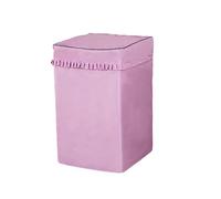 dijiusidy Washing Machine Cover Laundry Dryer Automatic Washer Sunscreen Waterproof Dust Proof Protector Guard Cloth Accessories, Pink, L