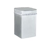 dijiusidy Washing Machine Cover Laundry Dryer Automatic Washer Sunscreen Waterproof Dust Proof Protector Guard Cloth Accessories, Silver, M