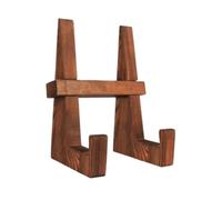 dijiusidy Wooden Recipe Holder Decorative Cooking Stand Kitchen Counter Display Stand Rustic Charm Retro Style Picture Frame Securely Holds Items in Place