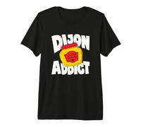 Dijon Mustard Addict Lover Retro Graphic Premium T-Shirt