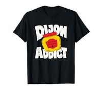 Dijon Mustard Addict Lover Retro Graphic T-Shirt