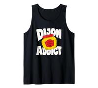 Dijon Mustard Addict Lover Retro Graphic Tank Top