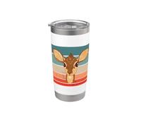 Dik-Dik Face Cute Dik-Dik South African Antelope Animals Stainless Steel Insulated Tumbler