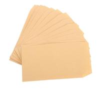 DIKACA 100pcs Self-Adhesive Cash Envelopes with Large Capacity, Multi-Functional Paper Envelopes for Money Storage and Organising, for Vacations and Everyday Use