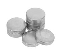 DIKACA 10pcs 32mm Iron Round Tubing End Caps, Decorative Metal Post Head Covers for Outdoor Handrails, Deck Railings, Fence Balustrades, Garden Guardrail Caps