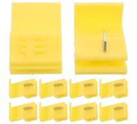 DIKACA 10pcs Automotive Solderless Quick Splice Wire Connectors Plastic High Voltage Snap Electrical Connectors for Car Speaker Cable Wiring Safe