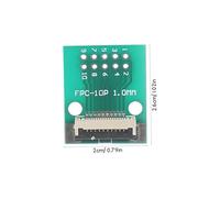 DIKACA 10pcs Fpc Converter Boards Compact Lightweight Connector Adapter for Electronic Devices PVC Flat Cable Integration