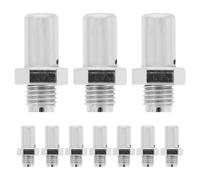 DIKACA 10PCS Plastic Fire Extinguisher Nozzles Replacement Kit Water Mist Spray Accessories for Fire Safety Easy-Install Extinguisher Hardware Compatible with Multiple Water-Based Systems