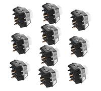 DIKACA 10pcs Tactile Mechanical Keyboard Switches Clicky Switches for Computer Gaming Speed Typing Keyboard Key Shaft Body