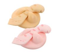 DIKACA 2 Set Reusable Pet Food Can Lids and Spoons Airtight Seal Covers with Plastic Scoops for Cat and Dog Wet Food Opener for Various Container Easy to Clean Feeding Accessories