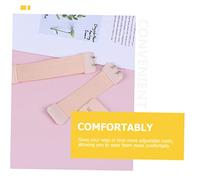 DIKACA 2 Sets Adjustable and Wig Band Extenders Elastic Grip Buckles Skin-friendly Breathable Clothing Accessories for Women Comfortable Fit