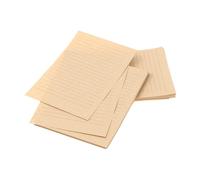 DIKACA 200pcs Lined Writing Stationery Paper Vintage Kraft Sheets Thick Sturdy Texture for Handwritten Notes Invitations Creative Projects and Journaling