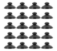 DIKACA 20pcs Large Black Fish Tank Pump Suction Cups for Aquarium Submersible Water and Oxygen Pumps Strong Wire Fixing Suckers Suitable for Aquarium Air Accessories