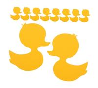 DIKACA 20pcs Non-slip Duck Stickers for Bathtub Bathroom Floor Anti-slip Decals Decorative Yellow Cartoon Ducks Shower Safety Adhesive Pads