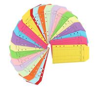 DIKACA 24pcs Kraft Paper Money Envelopes Lightweight Budget DIY Cash Holder for Organizing Expenses and Financial Planning Portable Small for Go Use