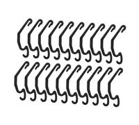 DIKACA 24pcs Pet Cage Edge Clips for Small Animals Wire Cage Connectors Secure Door Latch Buckles for Rabbit Hamster Puppy Chicken Dog Crate Accessories
