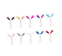 DIKACA 24Pcs U-shaped Pearl Scarf Clips for Women Hijab Pins for Muslim Headscarf Creative Fashionable Brooch Shawl Fixing Accessories