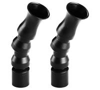 DIKACA 2PCS 20mm Aquarium Nozzle Duckbill Outlet Head, Flexible Aquarium Pump Outlet Fitting Flat Water Diffuser, Suitable for Reef Tank and Fish Tank Return Flow