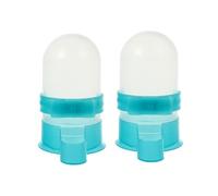 DIKACA 2Pcs Automatic Pigeon Water Feeders Small Bird Watering Bowls for Parrots Doves Cage Bird Drinkers Practical and Decorative Pet Supplies