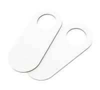 DIKACA 2pcs Blank Wooden Door Knob Hangers for Crafts Unpainted Wood Shapes DIY Craft Supplies Natural Wood Signs for Office Hotel Home Decoration