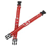 DIKACA 2pcs Braided Survival Rope Bracelet with Canadian Flag Design Lightweight Comfortable Travel Wristbands for Outdoor Camping Hiking Emergency Use