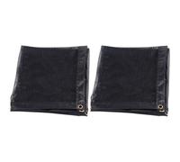 DIKACA 2Pcs Car Pet Safety Net Barrier Mesh Cover Vehicle Partition for Rear Seat Protection Easy Installation Suitable for Pets