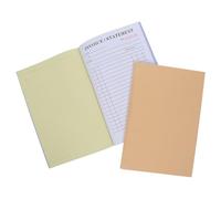 DIKACA 2pcs Contractor Invoice Receipt Book Self-duplicating Work Order Pad for Small Business with Each Bilingual English Invoice and Purchase Order Forms for Contractors and Auto Repair