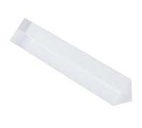 DIKACA 2pcs Crystal Optical Triangular Prism for Photography and Physics Teaching High Transparency Crystal Material Precise Light Refraction Tool for Science Experiments and Art Projects