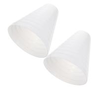 DIKACA 2pcs Dryer Vent Hose Connector Adapter HVAC Duct Reducer for Kitchen Exhaust Pipe Flexible Installation Versatile Use with Design Practical Home and Office