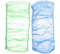 DIKACA 2pcs Dustproof Birdcage Cover Mesh Pet Cage Cover for Birds Cage Supply Dust for Wire Netting Birdcages