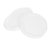 DIKACA 2pcs Irregular Cloud-Shaped Jewelry Trays Decorative White Jewelry Storage Plates for Rings Earrings Lipstick Organizer Photo Props