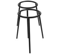 DIKACA 2pcs Laboratory Heating Tripod Stands Metal Heating Holder for Lamps Quick Heat Support for Chemistry and Biology Experiments Accessory