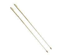 DIKACA 2pcs Metal Divining Rods Set Alloy and Stainless Steel Dowsing Tools for Water Detection and Treasure Hunting Telescopic Design for Accurate Positioning and Easy Portability