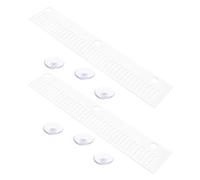 DIKACA 2pcs Overflow Comb Drip Plate Fish Divider Resistant to Deformation Prevents Crossbreeding Sturdy Abs Material 11.79x1.97x0.12in Aquarium Accessory for Fish Tanks