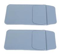 DIKACA 2pcs Portable Pen Case Pu Leather Pen Case for Daily Use Organizing Bag and Doctors Bags