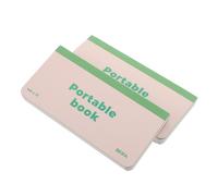 DIKACA 2pcs Small Pocket Notebook Blank Weekly Planner Memo Notepads for Office Students Portable Minimalist Journal Organizer for Work Tasks and School Supplies