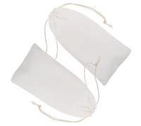 DIKACA 2PCS Velvet Drawstring Dance Shoe Bags Soft Protective Pouch for Storage and Organization Multi-Functional Velvet Sack for Small Items for Weddings and Parties