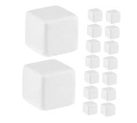 DIKACA 36 Pcs Reptile Tank for Turtles Geckos Multi-functional Grinding Stone with Micro-elements Dual Feeding Calcium Cube for Aquarium Terrarium Pets