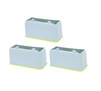 DIKACA 3pcs Cat Litter Scoop Holder Kitten Poop Scoop Stand with Stable Base Cute Cat Design Organizer for Indoor Pet Care and Cleaning