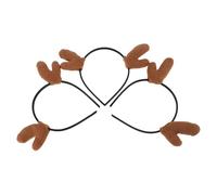 DIKACA 3pcs Christmas Headband Antler Reindeer Hair Accessory for Holiday Party Snowman Design for Women and Teen Girls