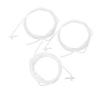 DIKACA 3pcs Extended Foam Spray Replacement Tubes for Precise Filling Insulating Sealing in Reach Gaps Plastic Caulking Nozzles for DIY Home Improvement and Energy Efficiency