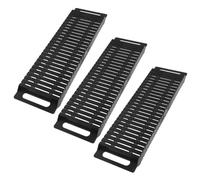 DIKACA 3pcs Static Pcb Rack with Slots Double Ear Bar Bracket Esd Circulation Storage Turnover Rack for Electronic Components Assembly and Soldering
