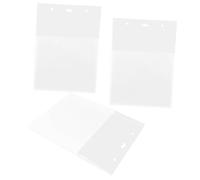 DIKACA 3Pcs Vertical File Organizer Hanging Document Box Wall Mail Organizer Wear-resistant Storage Bags for Office Home Door Back File Holder