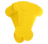 DIKACA 4 Packs Bone Shaped Pet Memorial Paper Yellow Chinese Ancestral Coin Spirit Paper for Dog Loss Ritual and Ancestral Tribute Ceremonies Each